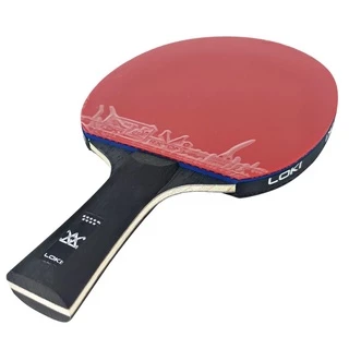 Raquete Tênis De Mesa Loki 9 Estrelas Certificada Ittf