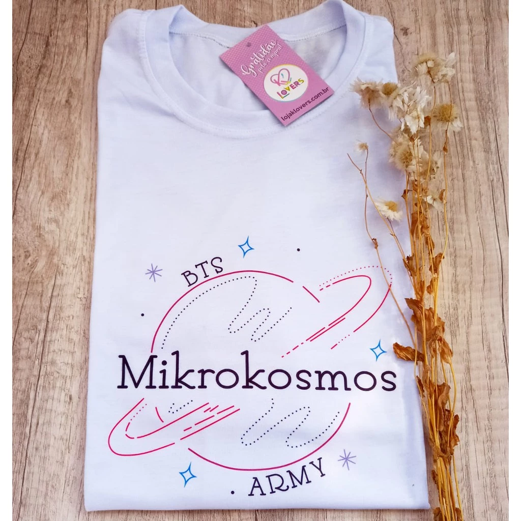 Camiseta BTS Single Mikrokosmos
