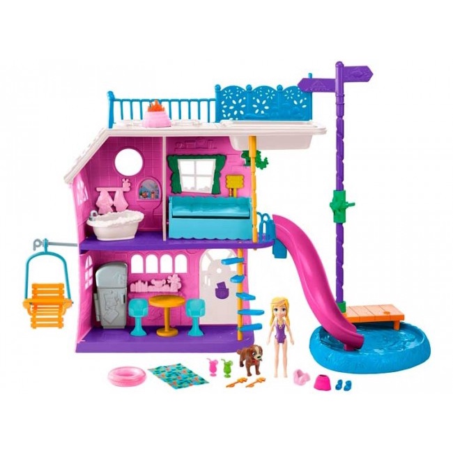 Food Truck 2 Em1 Mattel Polly Pocket Loira