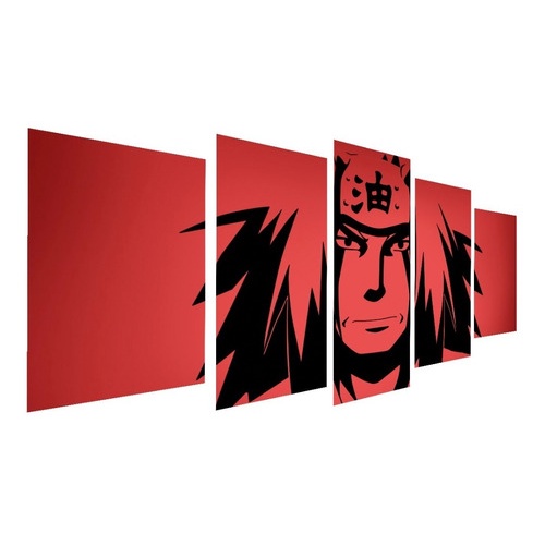 Encomendas - Quadros MDF - Design By Red - Anime - Naruto - JIRAYA