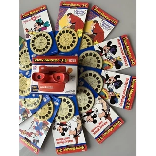 Antigo View Master 3D da Estrela com discos