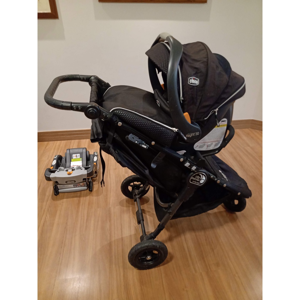 Carrinho Mini City GT + bebê conforto Chicco keyfit 30 Shopee Brasil