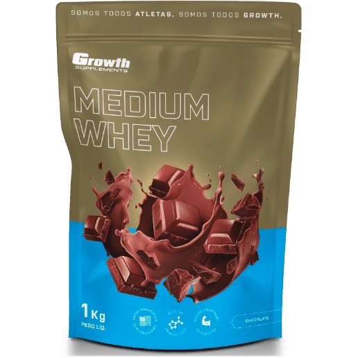 Medium Whey Protein – 1000g – Growth Supplements
