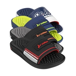 Chinelo Masculino Rider Pump Slide Massageador Confortavel Ortopedico Original Oferta