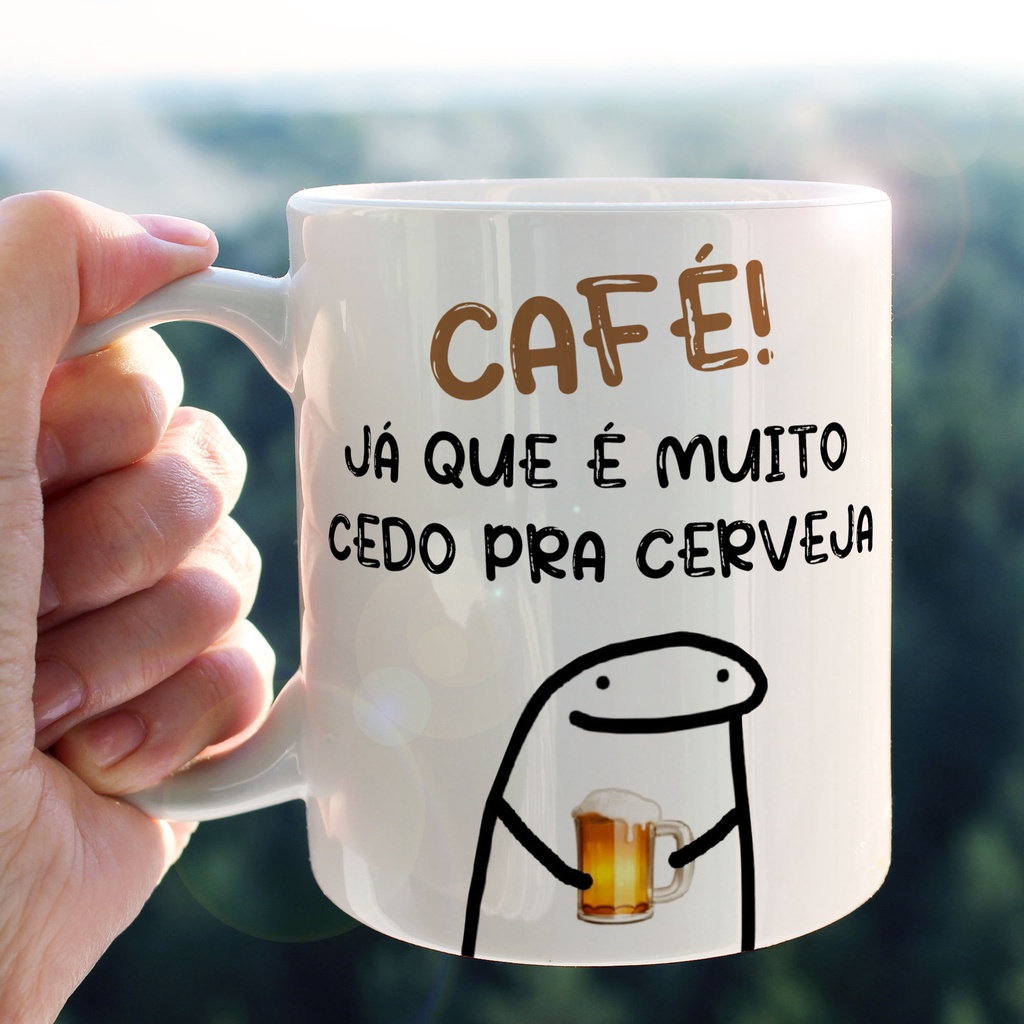 Caneca meme boneco palito é sobre isso e tá tudo bem