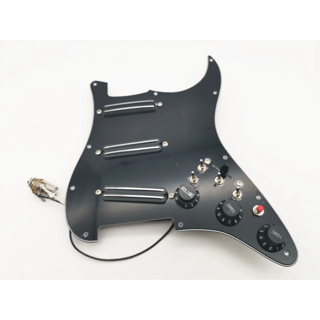 Pickup Stratocaster Pickguard Duplo Capacitor De Bobina Única 1 ...