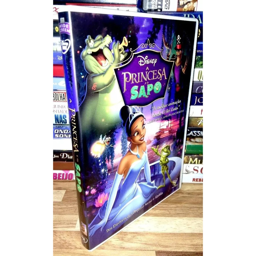 Dvd Original - A Princesa E O Sapo - Disney - Colecionador | Shopee Brasil