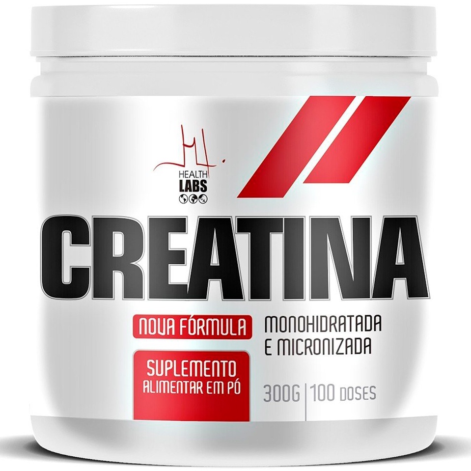 Creatina 100 Pura Micronizada E Monohidratada Pote 300g Health