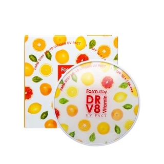farmstay dr-v8 vitamin uv pact 12g*2ea
