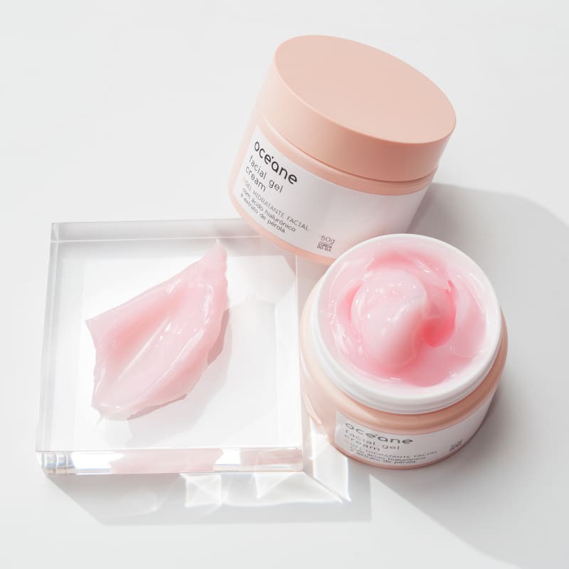 Facial Gel Cream Gel Hidratante Facial Océane Shopee Brasil