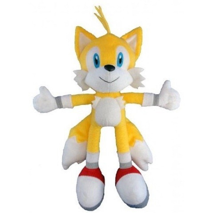 Tails De Pelúcia Amarelo Amigo Do Sonic Lançamento