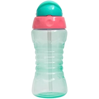 Garrafinha Fresh Copo Com Canudo Infantil 300ml 15352 - Buba
