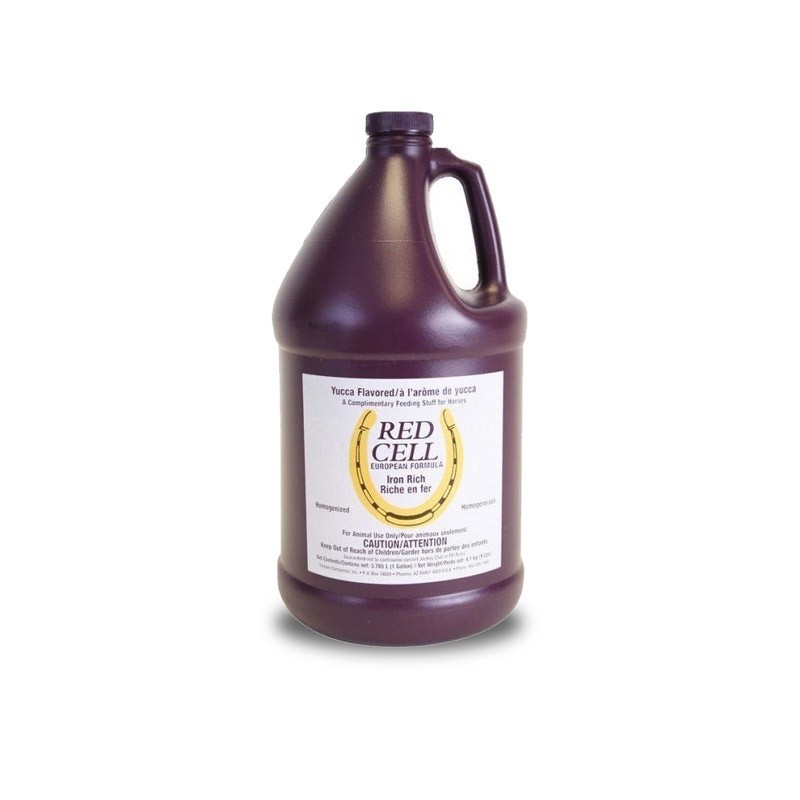 Suplemento para Equinos Rico em Ferro Red Cell - 3,8 litros | Shopee Brasil