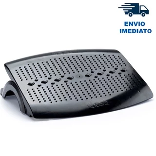 Suporte Ergonômico Para os Pés Apoio Plastico Preto Waleu em Oferta na Shopee