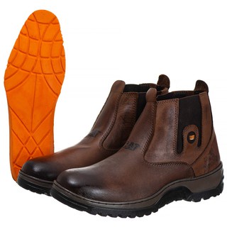 Bota Caterpillar Masculino De Couro Legitimo Nobuck (720) - Devita Store