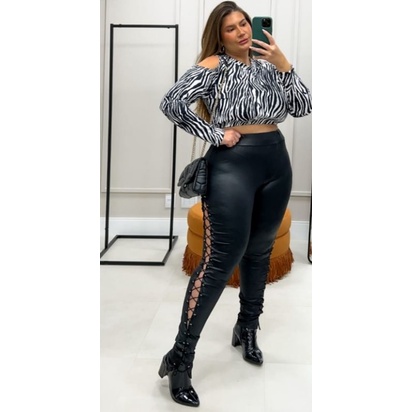 Calca cirre best sale plus size