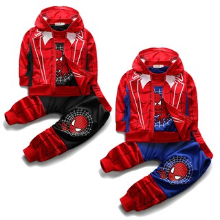 Roupas para meninos Cosplay primavera e outono ternos de algodão para meninos