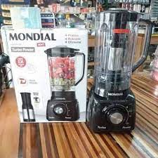 LIQUIDIFICADOR MONDIAL TURBO POWER L99FB 2,2L 550W 3 VELOCIDADES