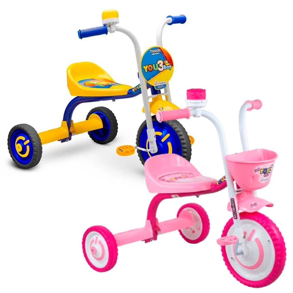 Motoca Triciclo Infantil - You 3 Boy - Nathor