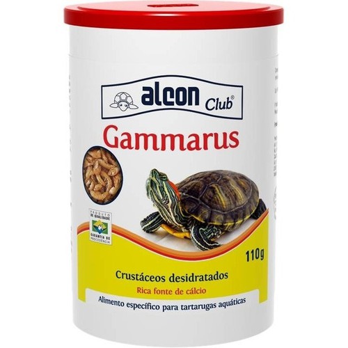 Alcon Gammarus Ração Tartaruga Camarão Desidratado 110g | Shopee Brasil