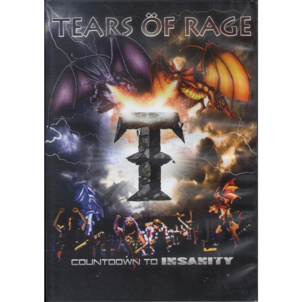 Dvd tears of rage countdown to insanity lacrado shopee brasil