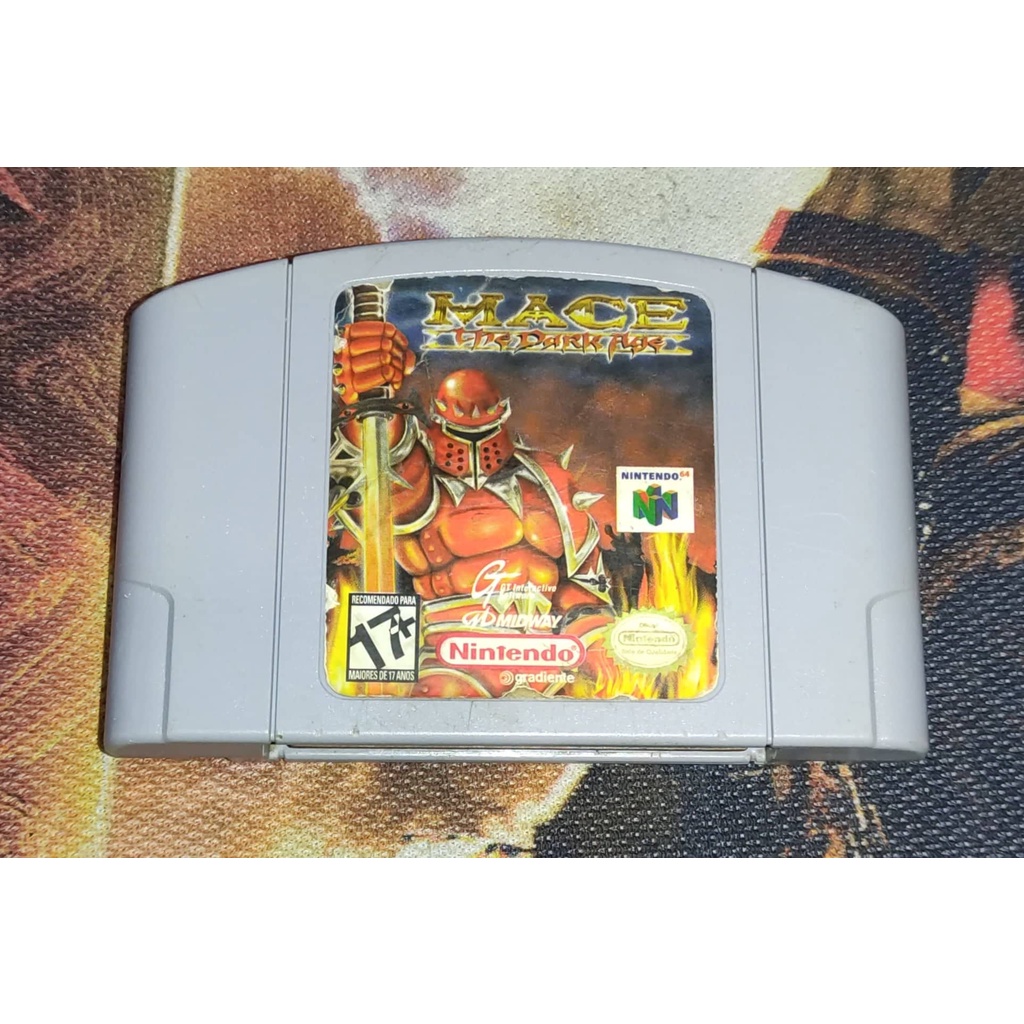 JOGO MACE THE DARK AGE NINTENDO 64 100 ORIGINAL GAME FITA CARTUCHO N64 Shopee Brasil