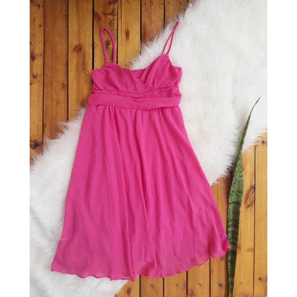 Vestido rosa hot sale soltinho