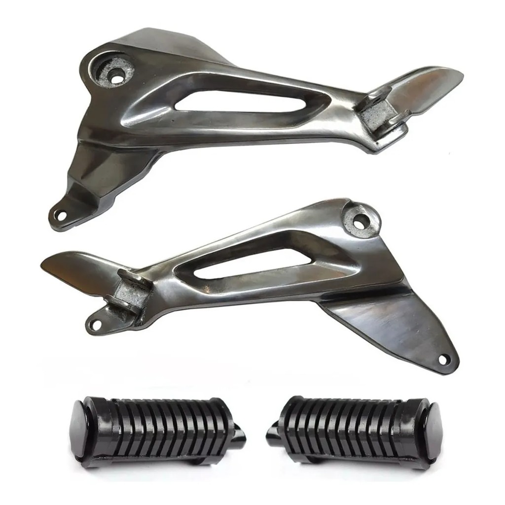 Bacalhau Cg Titan / Fan 150 2009 2010 2011 2012 2013 Polido + Par Pedaleiras