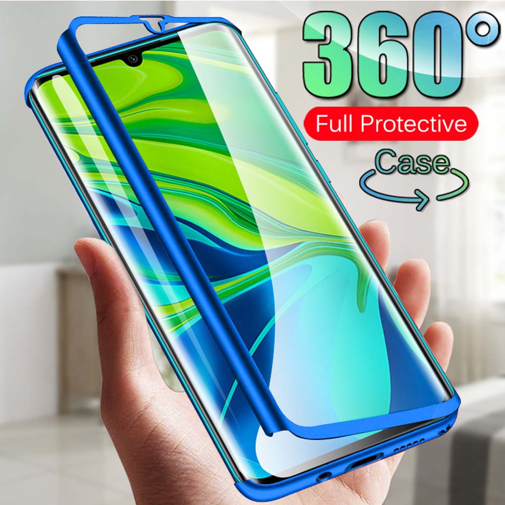 Xiaomi Redmi Note 11 10 11Pro 10Pro 7 7Pro 8 8Pro 9 9Pro 11S 10S 360 Capa Dura Fina À Prova De Choque