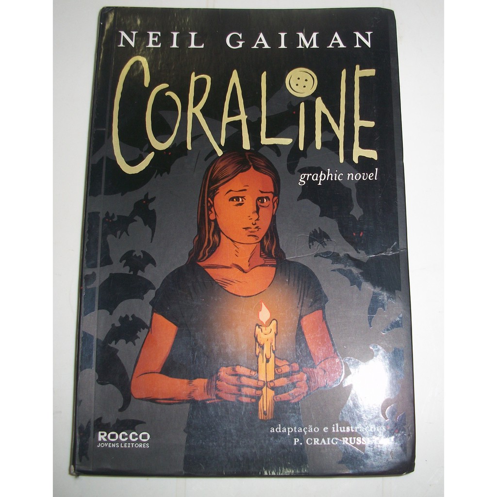 Caroline Neil Gaiman Graphic Novel Shopee Brasil