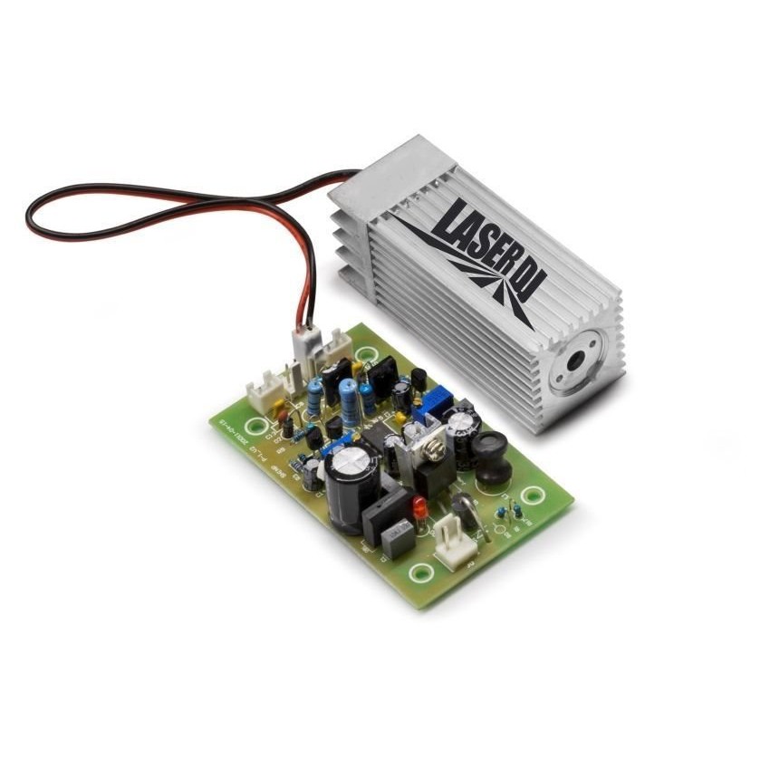 Módulo Láser Verde 30mW 532nm - Para Uso Industrial Y De Laboratorio, 12x35mm, Alimentación 5V