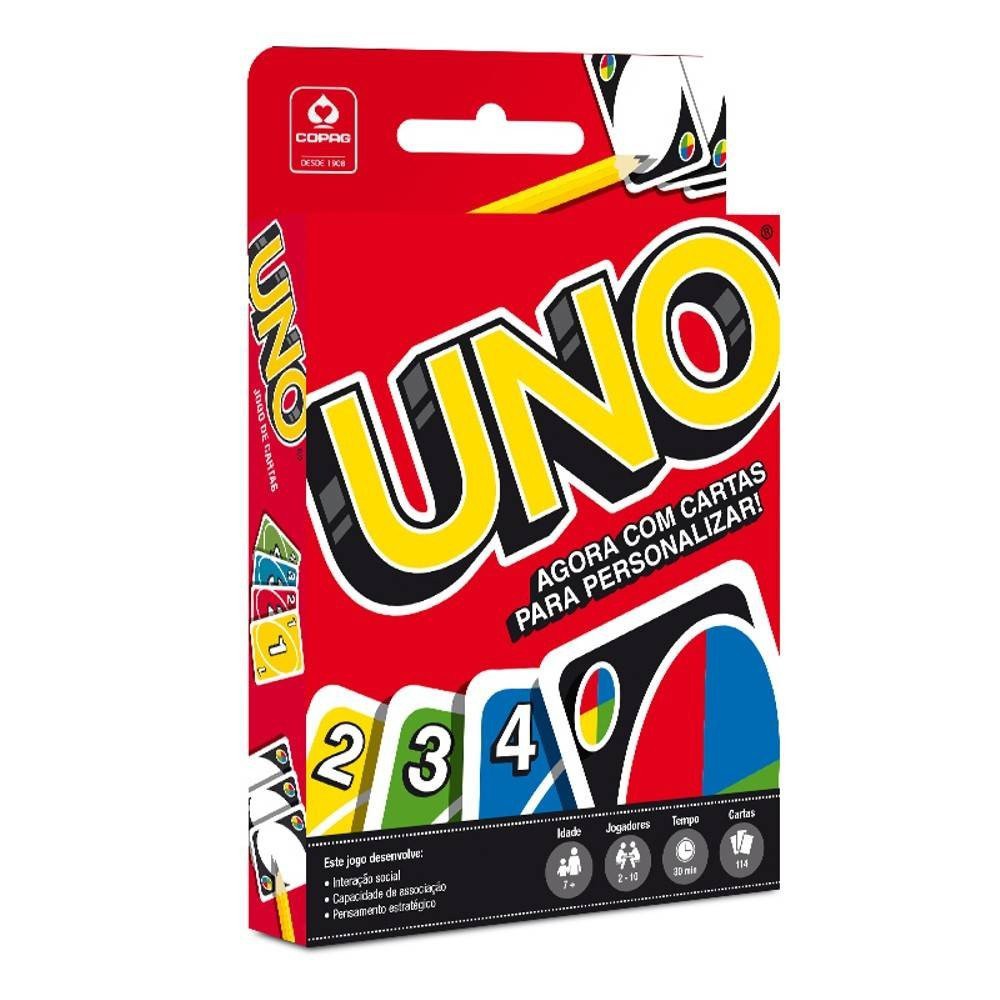 Jogo Uno Original  Jogo de Tabuleiro Mattel Usado 88764477