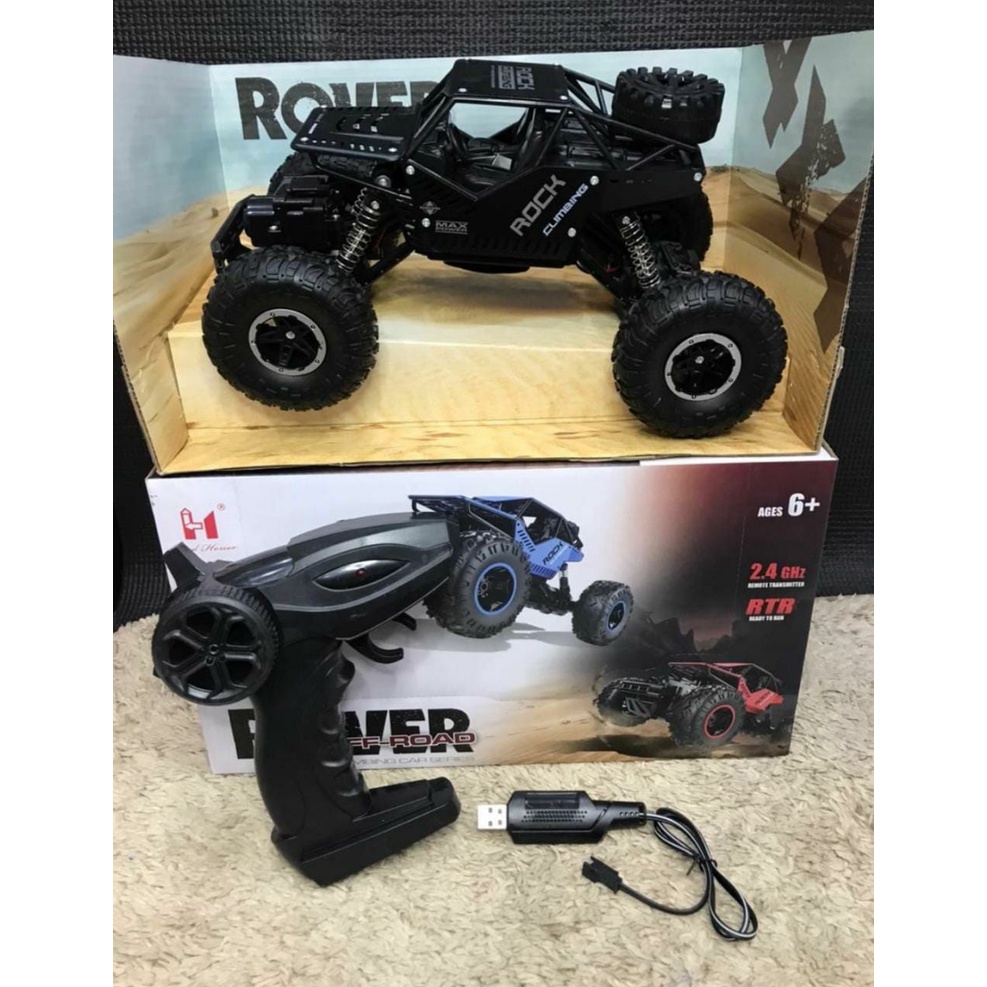 Carrinho Controle Remoto 4x4 Monster Truck Rock Crawler