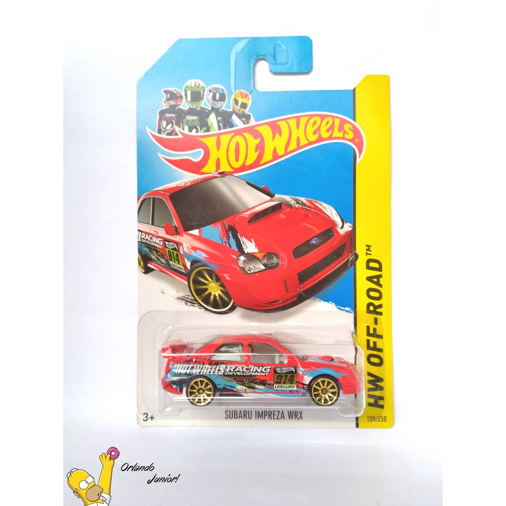 Hot Wheels Subaru Impreza WRX - Mainline - Faz a Boa!