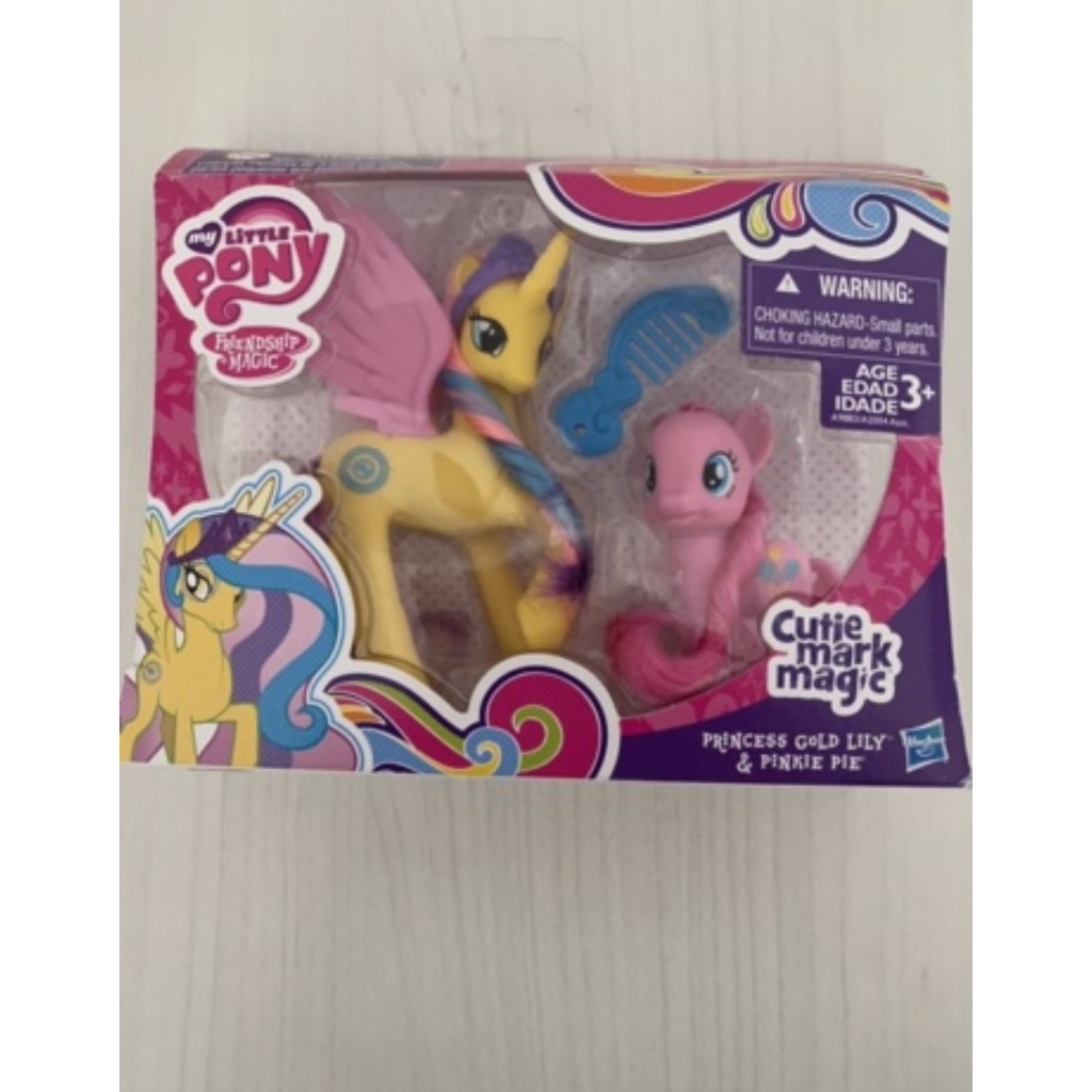 Princess Gold Lily Pinkie Pie My Little Pony, Brinquedo para Bebês My  Little Pony Nunca Usado 79210048