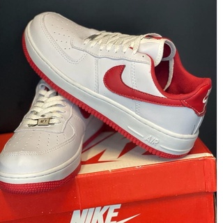 Nike air force shop vermelho e branco