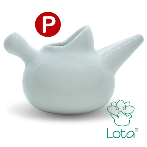 Lota irrigador nasal yoga cerámico