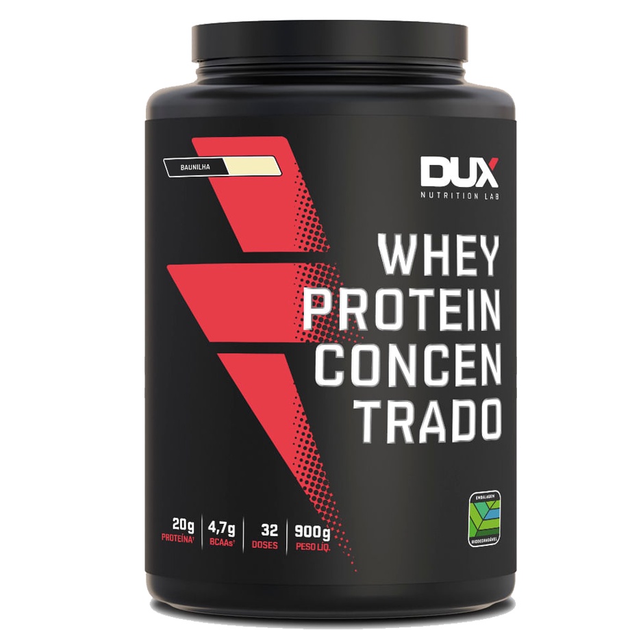 Whey Dux Concentrado 900g ( Pote ) – DUX Nutrition