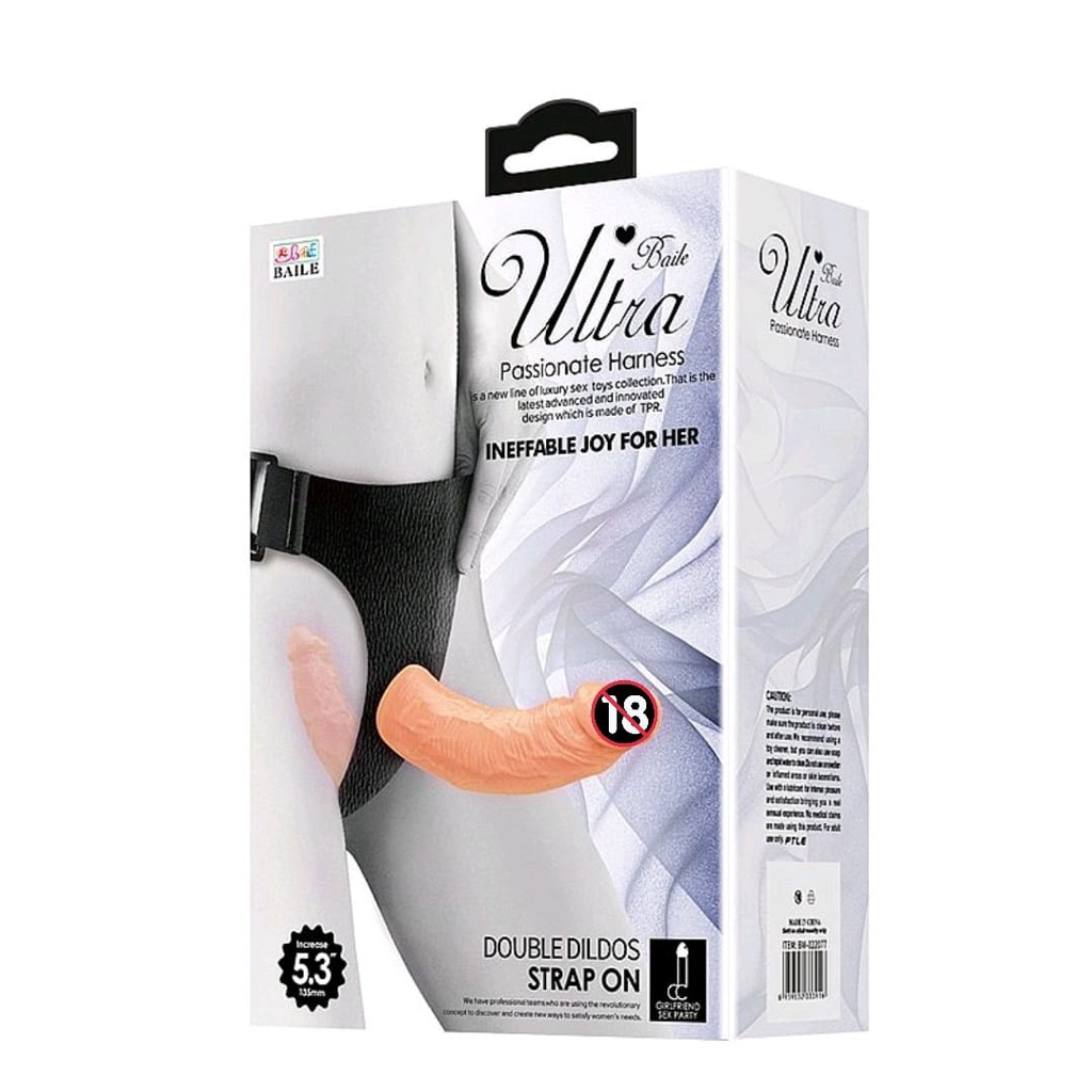 Cinta Peniana com Penis Duplo Realistico | Shopee Brasil