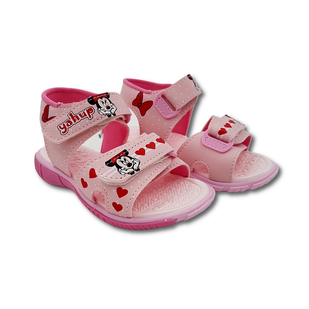 Sandália infantil hot sale minnie