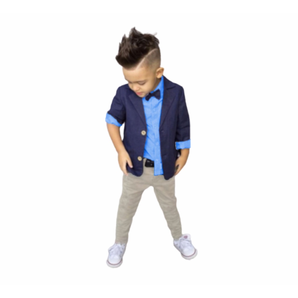 Conjunto de roupa infantil de menino Modelo 2023 kit menino