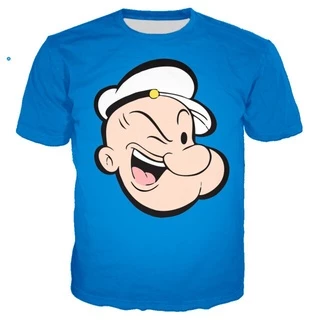 Camiseta Masculina Popeye Modelos Exclusivos Popai