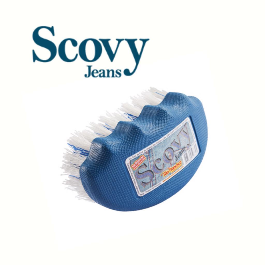 Escova Scovy Jeans - 24 Unidades | Shopee Brasil