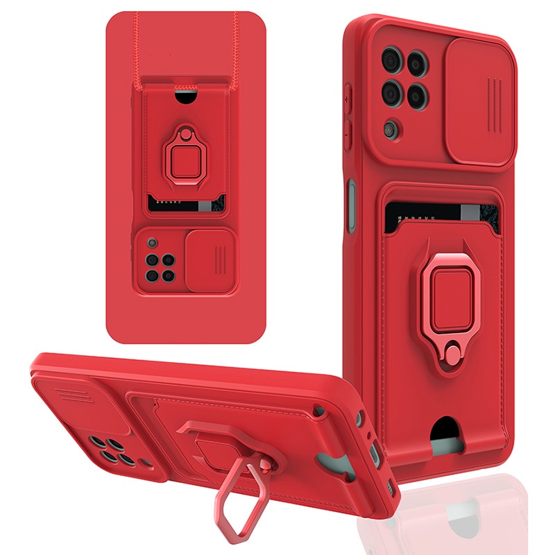 Capa Protetora Flexível Com Janela Antiqueda Para Samsung A11 A21S A31 A12 M12 F12 A02 M02 A50 A30S A50S A20 A30