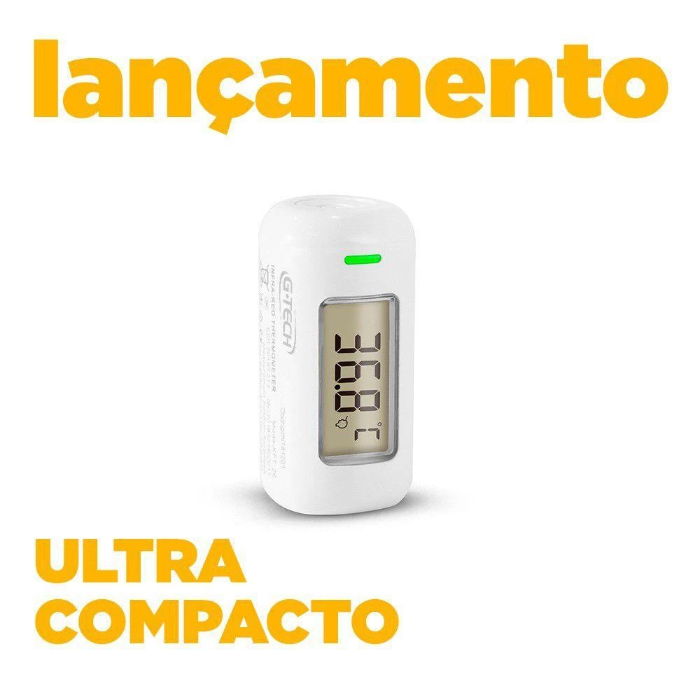 Termômetro Infantil Infravermelho Portátil Digital Compacto