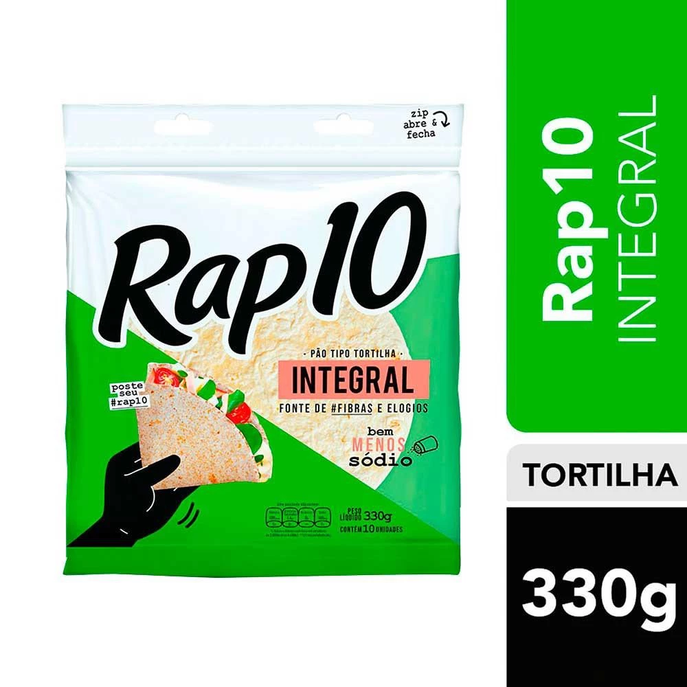 Pão Tortilha Integral