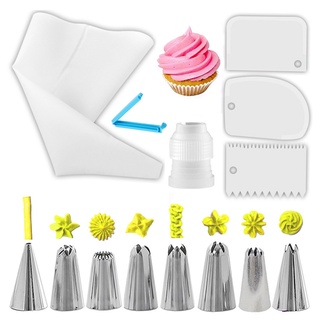 Kit de ferramentas de decoração de bolos 290Pc, utensílios de cozinha e  utensílios de padaria, acessórios de cozimento, conjunto de assar para  adultos bolo, assar coisas, girar bolo, assar itens essenciais para