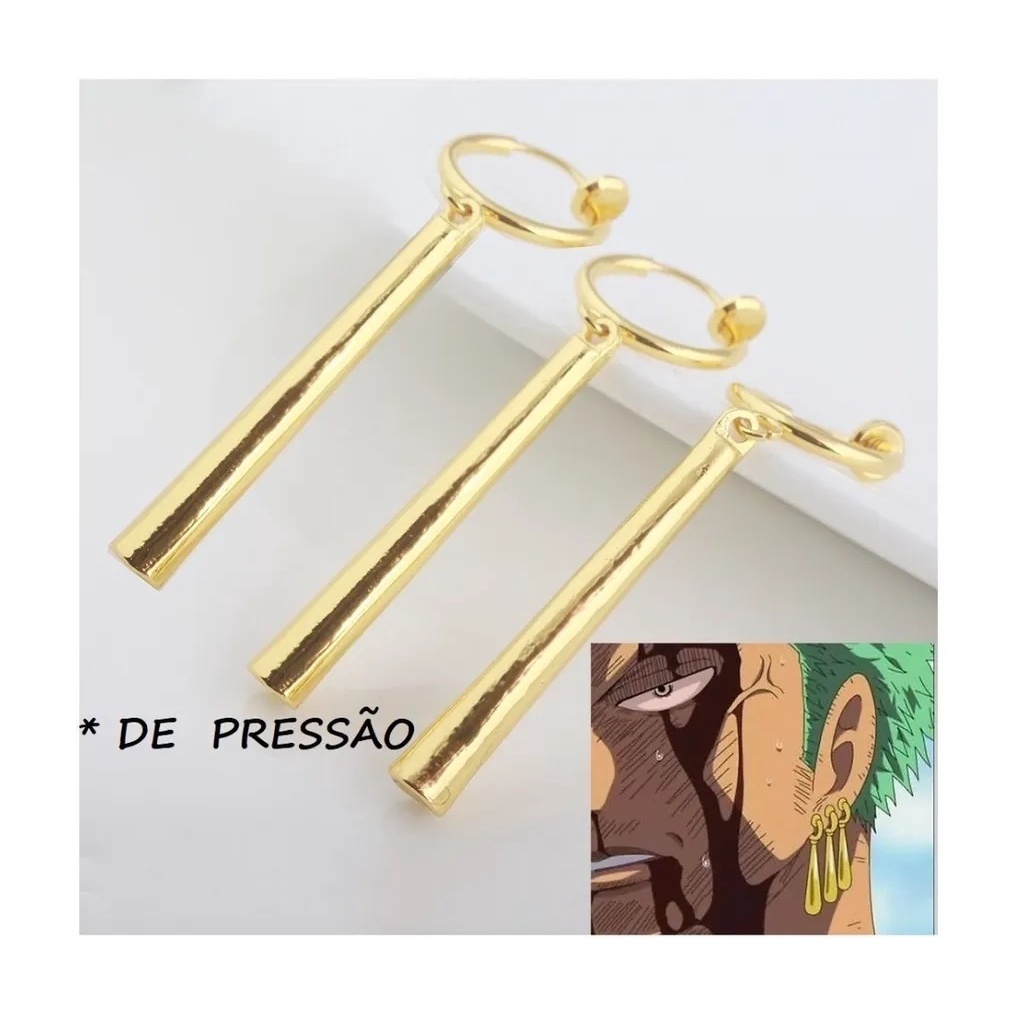 TWINKLE Brincos De Pressão Para Cosplay Amarelo Zoro Potara Takerlama  Dragonball