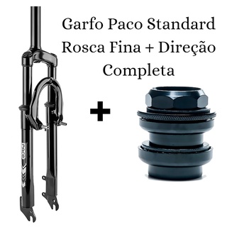 GARFO SUECO 26 ACO C/ROSCA PRETO 21MM SAMY