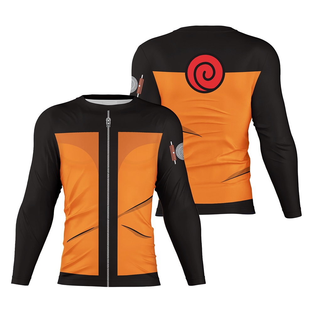 Konohagakure Jonin Uniform Naruto Long Sleeve Rash Guard